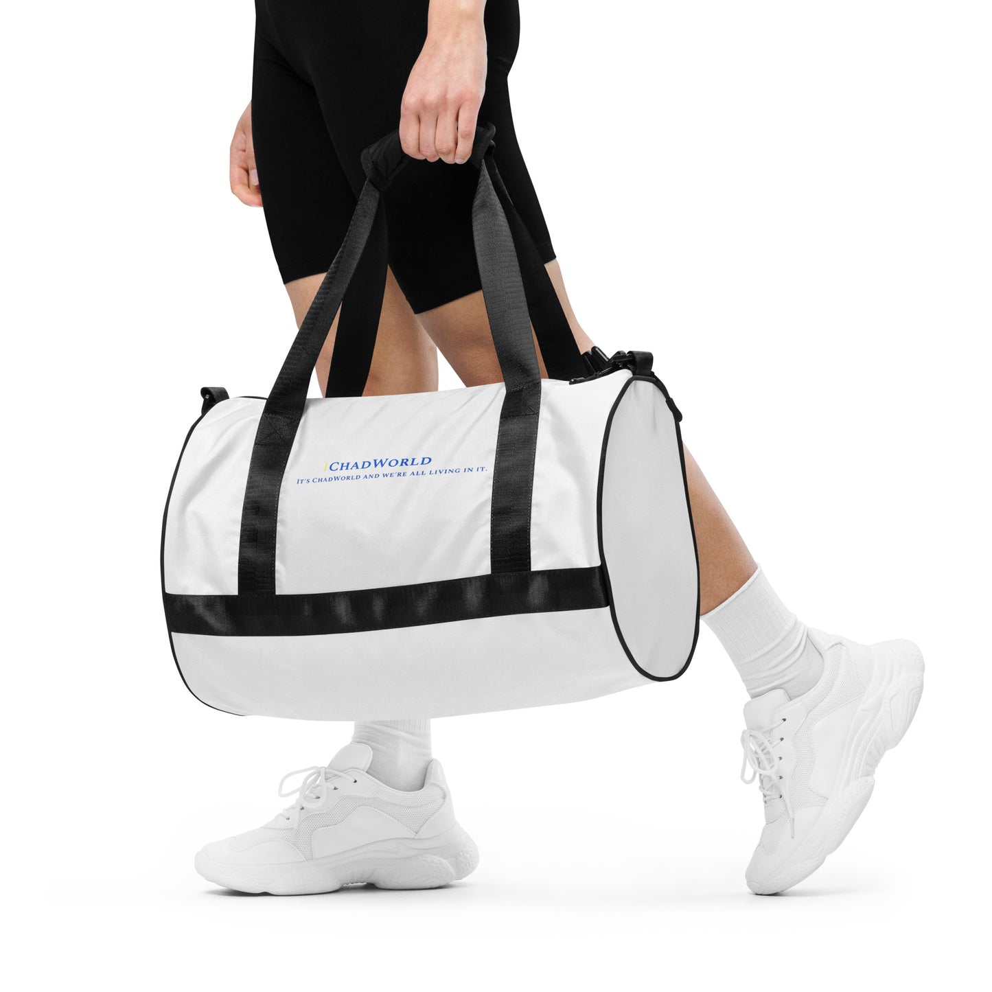 ChadWorld Brand All-Over Print Gym Bag