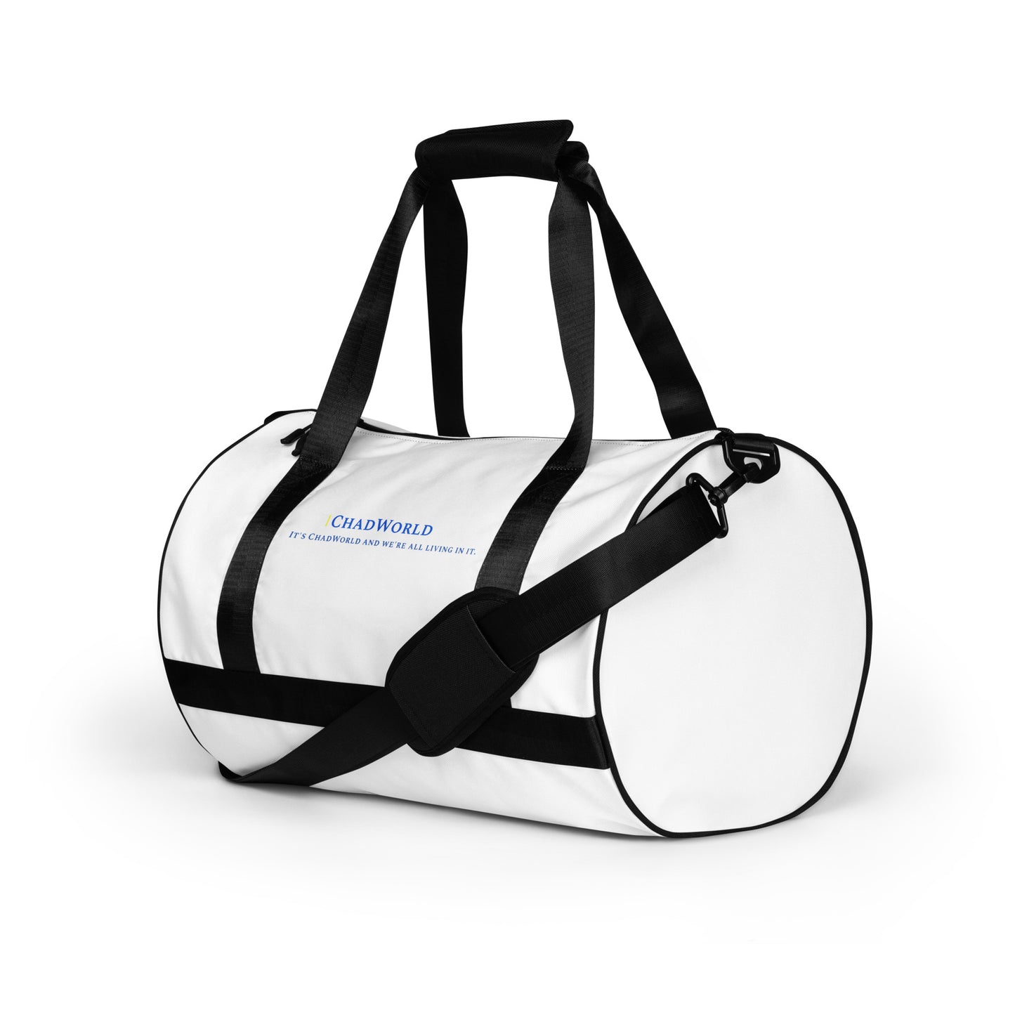ChadWorld Brand All-Over Print Gym Bag